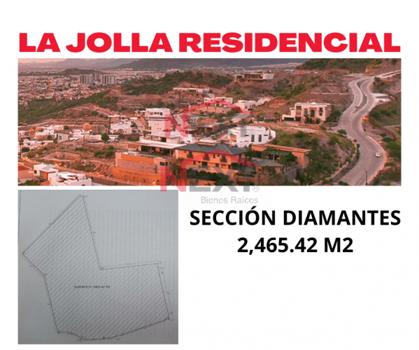 SE VENDE TERRENO EN LA JOLLA SECCION DIAMANTES