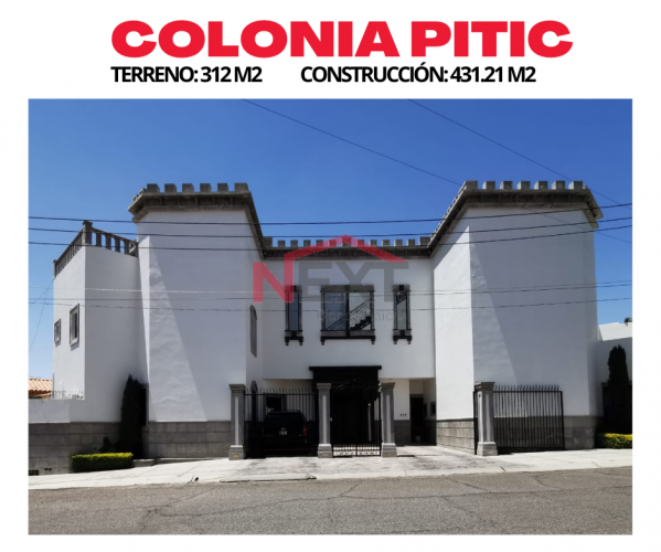 CASA EN VENTA EN COL. PITIC