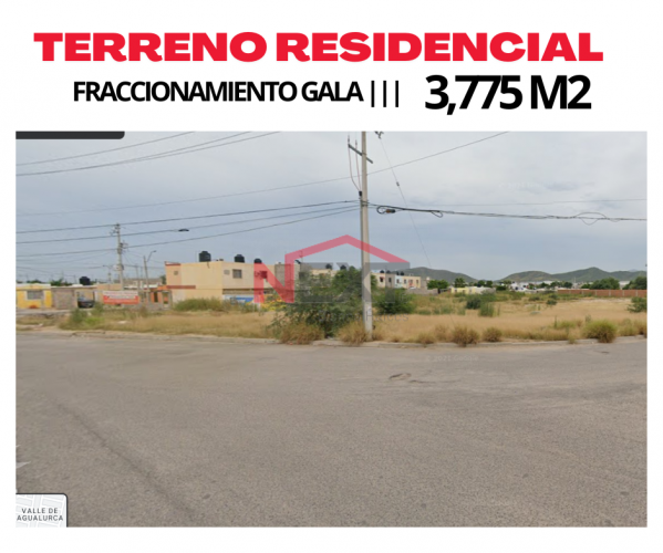 TERRENO MIXTO EN VENTA EN FRACC. GALA III
